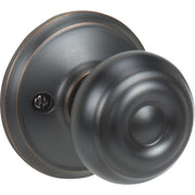 Schlage Aged Bronze Georgian Dummy Door Knob