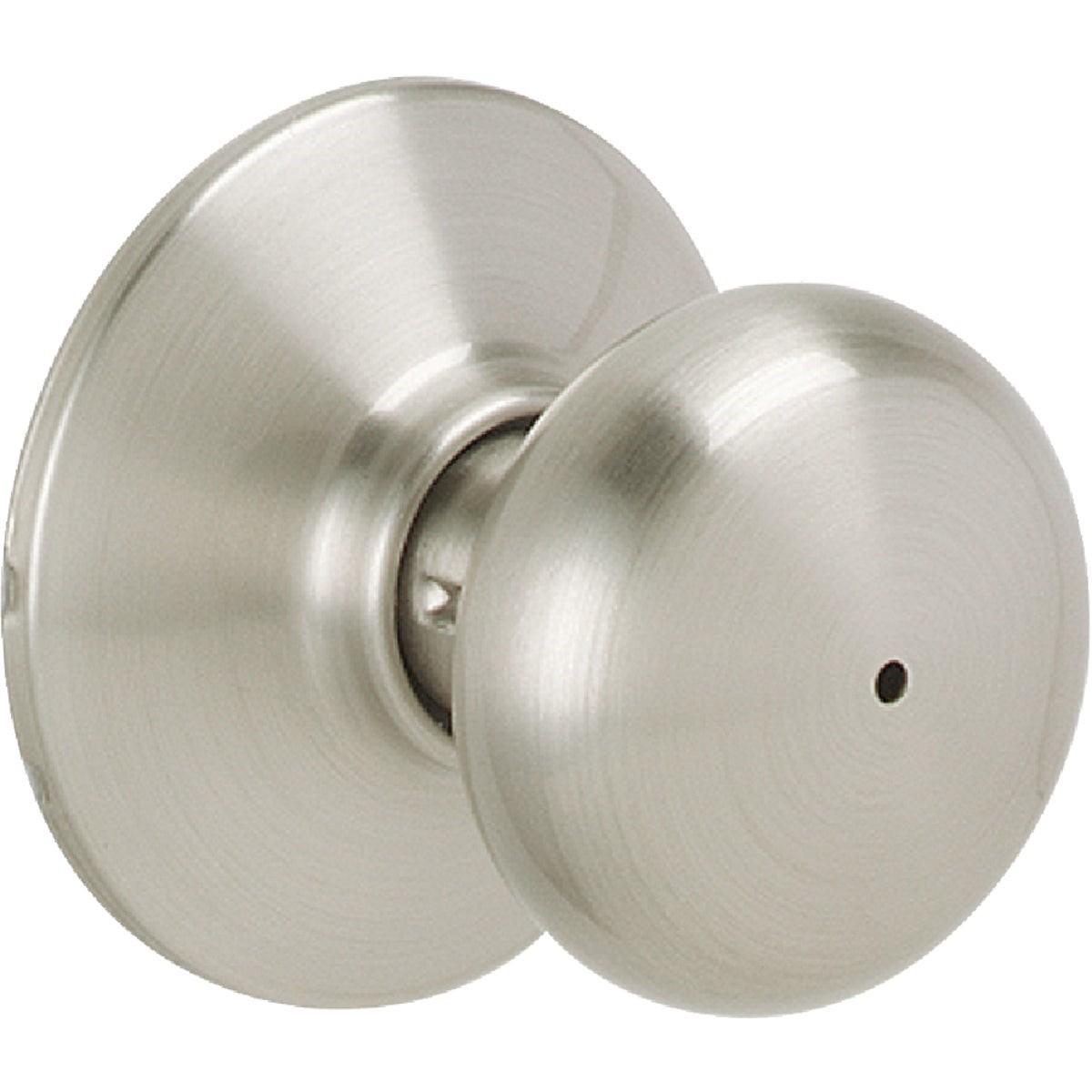 Schlage Plymouth Satin Nickel Bed & Bath Door Knob