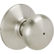 Schlage Plymouth Satin Nickel Bed & Bath Door Knob
