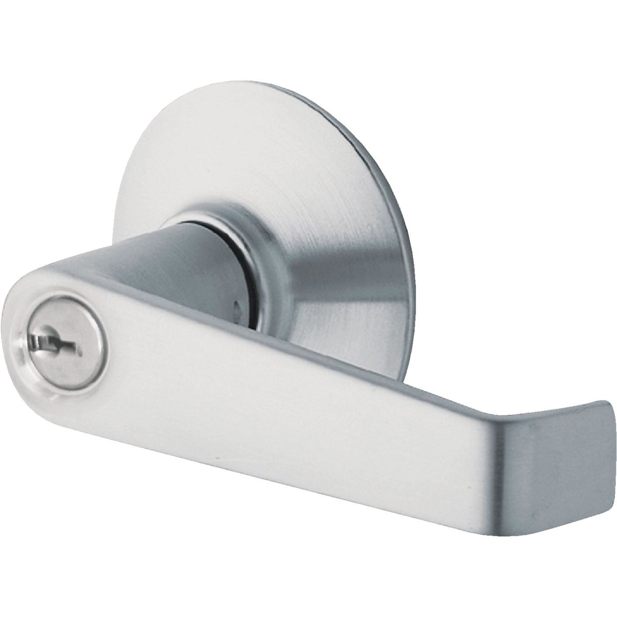 Schlage Satin Chromium-Plated Storeroom Door Lever