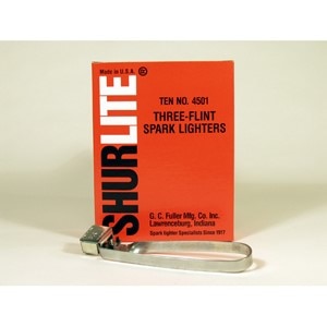 Shurlite Three Flint Spark Lighter, 1 Each, 10/BX