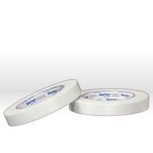 Fiberglass Reinforced Tape, 1" x 60 yds Fiberglass Reinforced Poly 100 LB. Tensile White