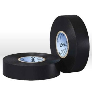 200782 Shurtape Electrical Tape, 3/4" x 66', Black, 7 mil
