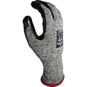 240-08 Showa, Welding Glove, Medium, 13 Gauge, A4 Cut, 10 L, Gray with Black