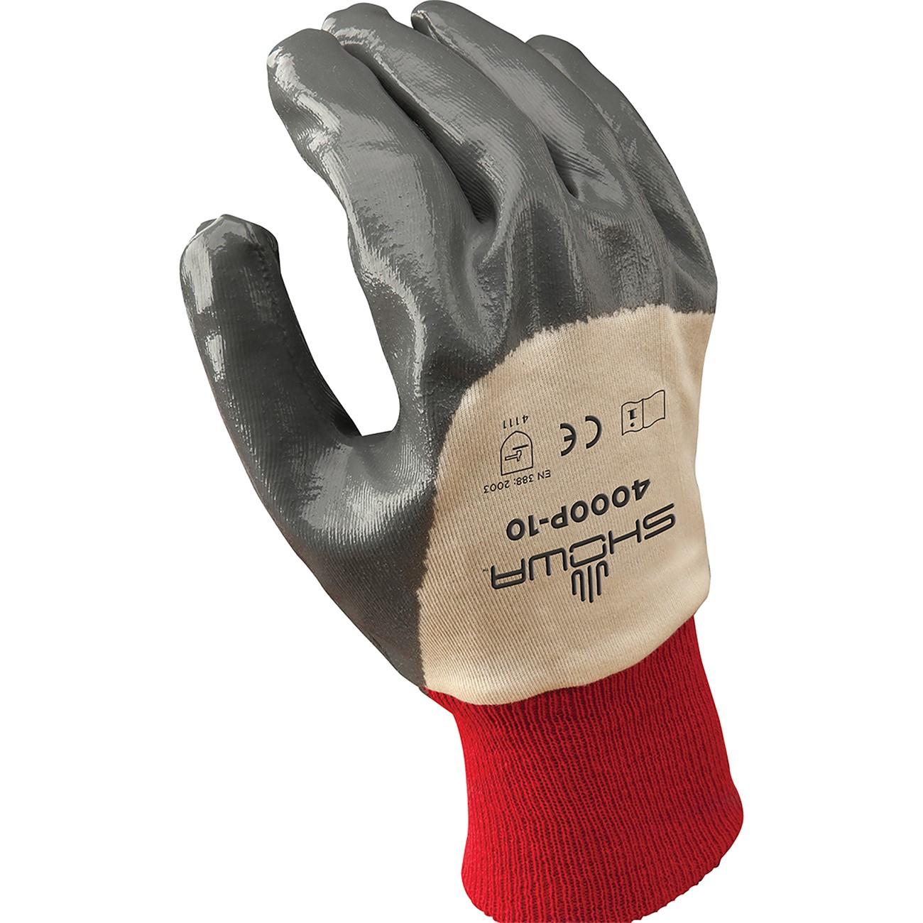 4000P-10 Showa, General Purpose Glove, Large, 10 L