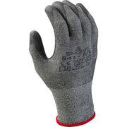 541-L Showa, Cut Resistant Glove, Large, A2 Cut, Black with Gray Coating, 11 L