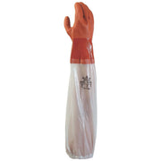 Chemical Resistance Glove, ATLAS, Size: X-Large; Length: 15; Color: Orange; Grip: Rough