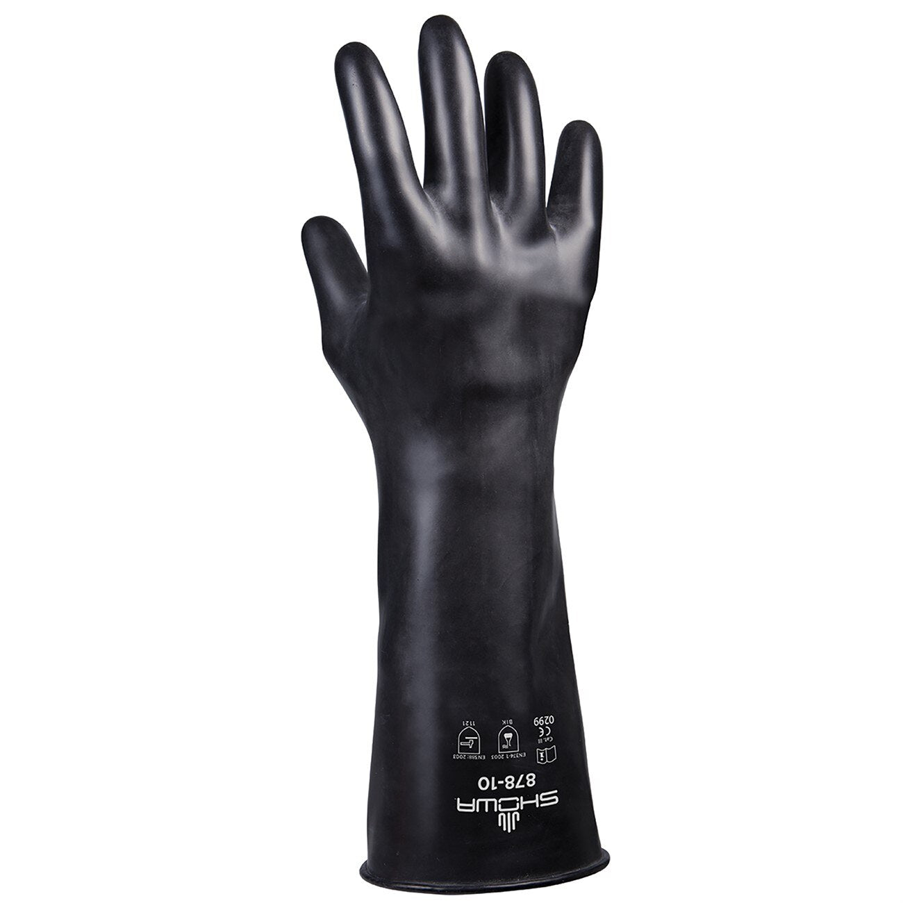 Chemical Resistance Glove, Medium, Black