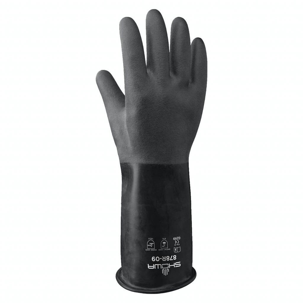 Chemical Resistance Glove, Medium, Black