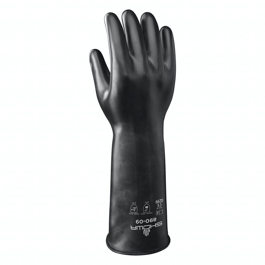 Chemical Resistance Glove, 2X-Large, Black