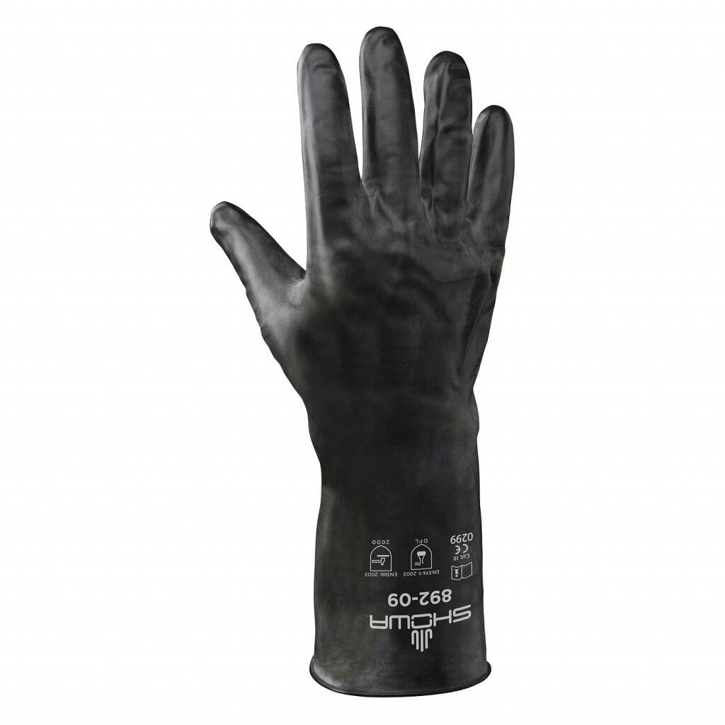 Chemical Resistance Glove, Medium, Black