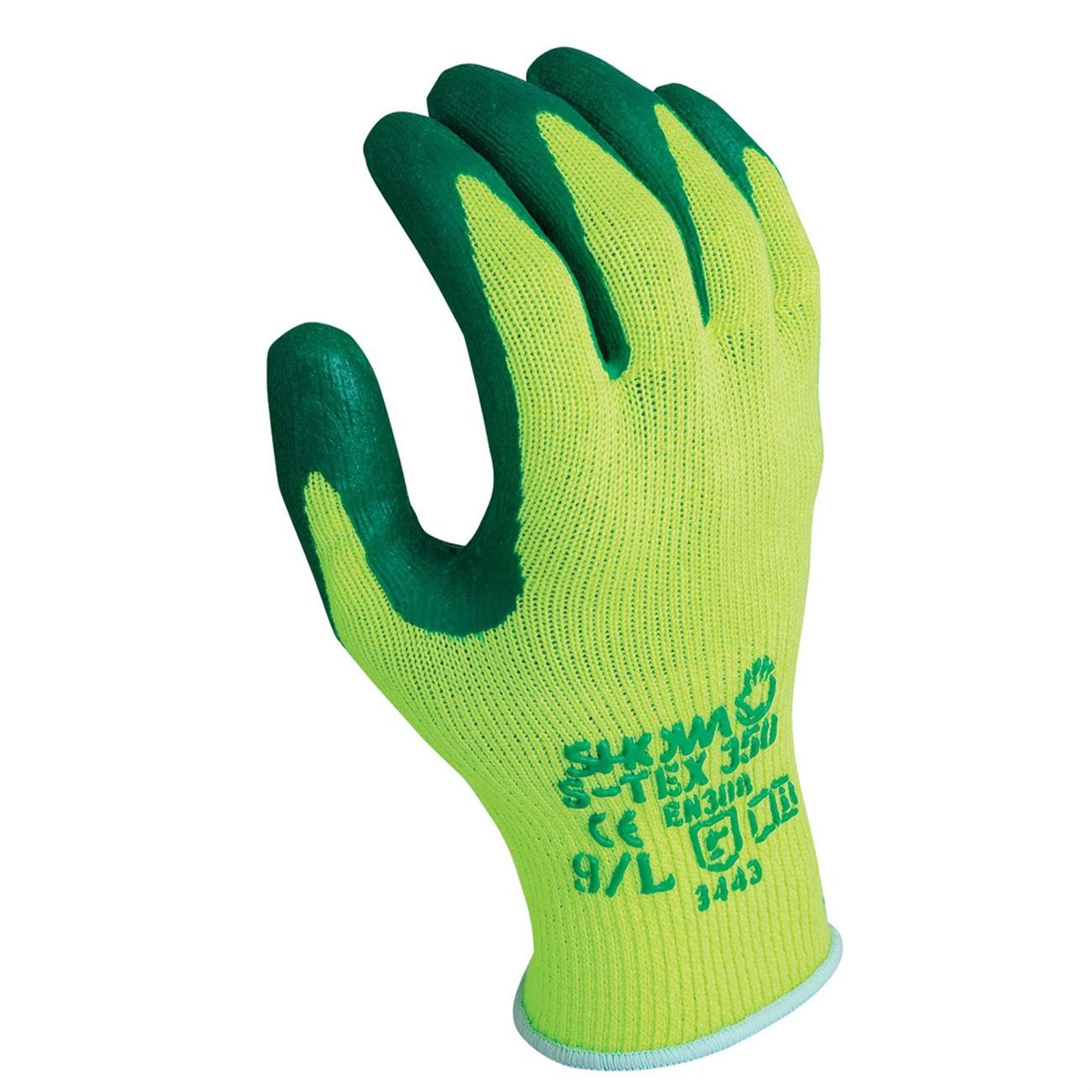 S-TEX350S-07 Showa, Cut Resistant Glove, Small, A4 Cut, Nitrile, 10.5 L