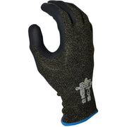 S-TEX581L-08 Showa, Cut Resistant Glove, Large, A5 Cut, Nitrile, Black, 11.25 L
