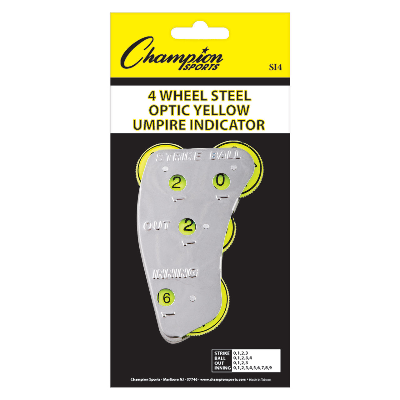 4 Wheel Steel Umpire Indicator