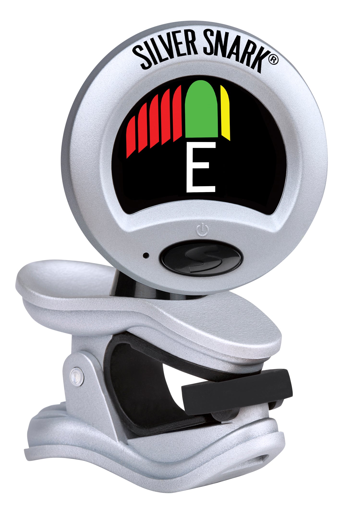 Snark SIL-1 Silver Snark Hyper-Fast Clip-On Chromatic Tuner