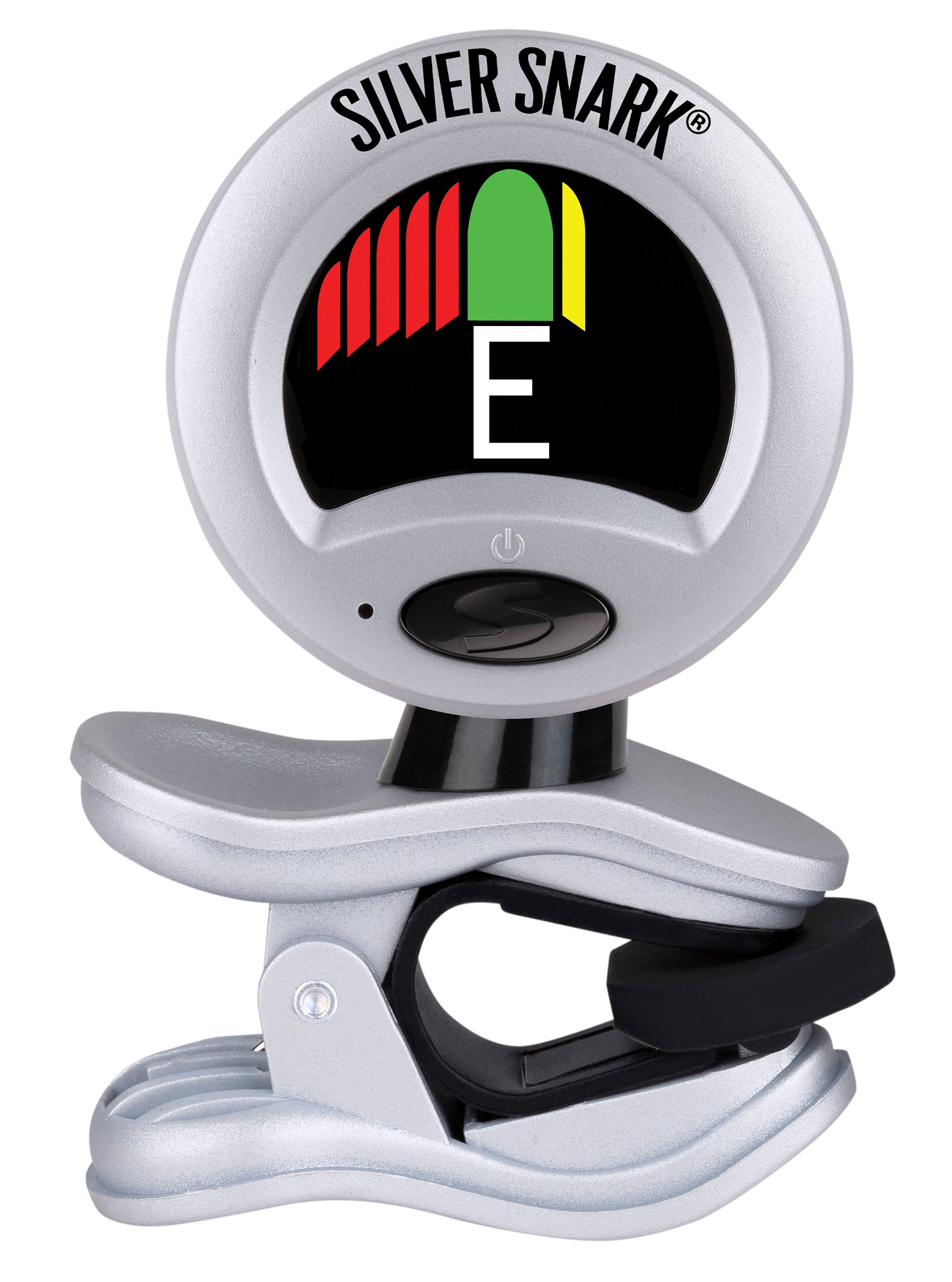 Snark SIL-1 Silver Snark Hyper-Fast Clip-On Chromatic Tuner