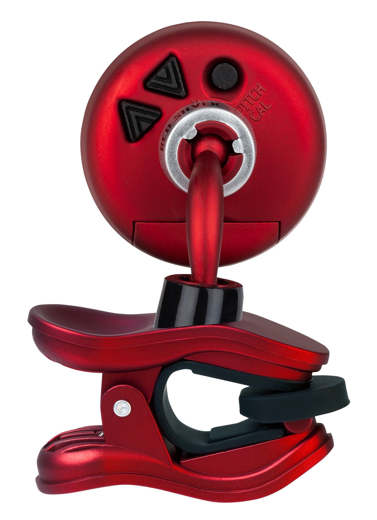 Snark SIL-RED Silver Snark Chromatic Tuner. Red