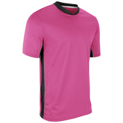 Header Soccer Jersey - Fuchsia Black White - Adult - Large
