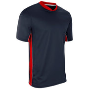Header Soccer Jersey - Navy Scarlet White - Adult - Extra-Large