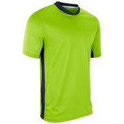 Header Soccer Jersey - Neon Green Navy White - Youth - Large