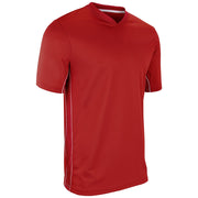 Header Soccer Jersey - Scarlet Scarlet White - Adult - Extra-Large