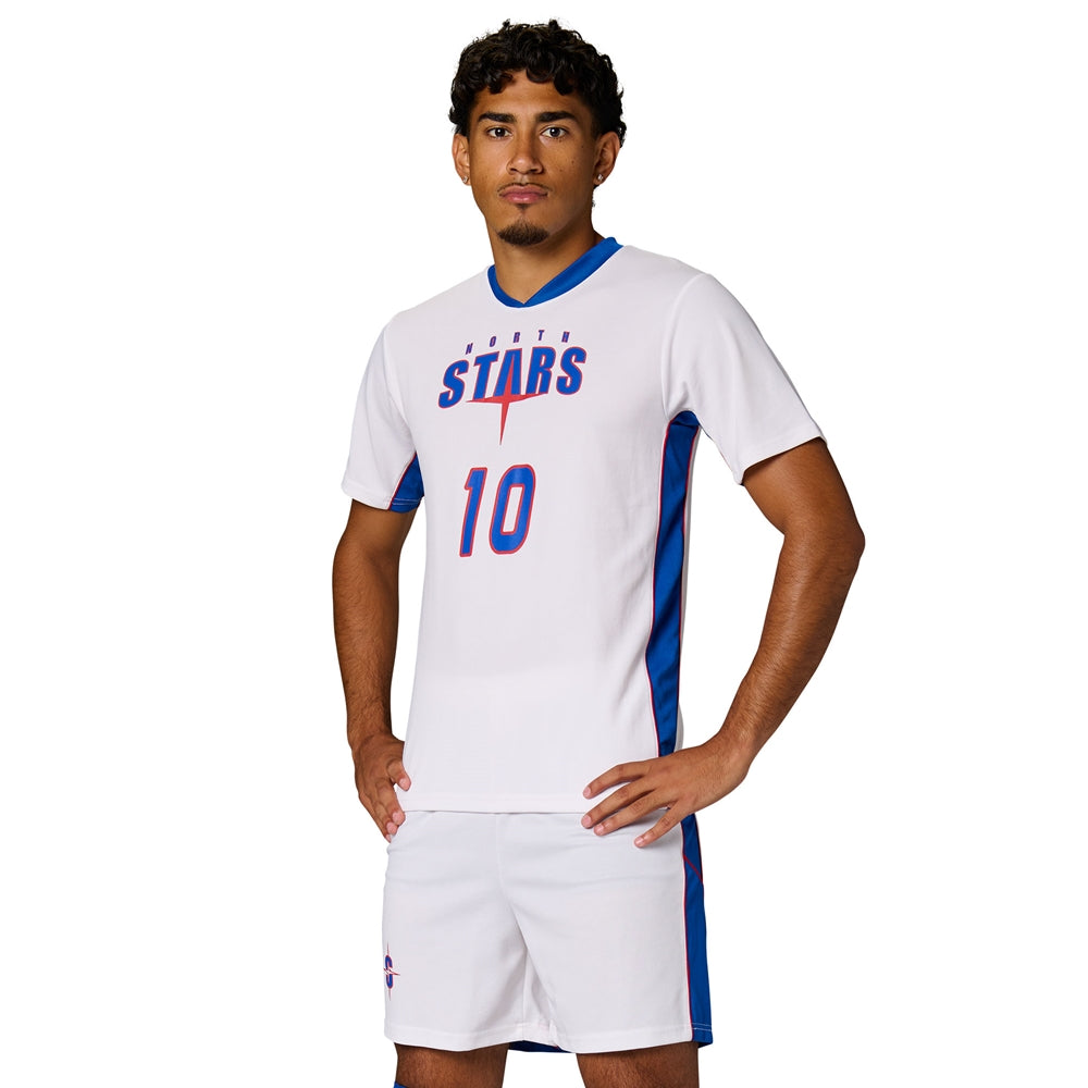 Header Soccer Jersey - Fuchsia Black White - Adult - Medium