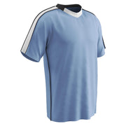 MARK Soccer Jersey - Light Blue White Black - Youth - Large