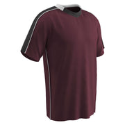 MARK Soccer Jersey - Maroon Black White - Youth - Medium