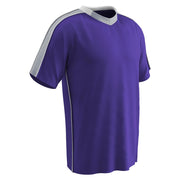 MARK Soccer Jersey - Purple Silver White - Youth - Extra-Large