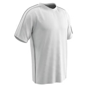 MARK Soccer Jersey - White White White - Youth - Large