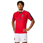 MARK Soccer Jersey - Royal White Black - Adult - Medium