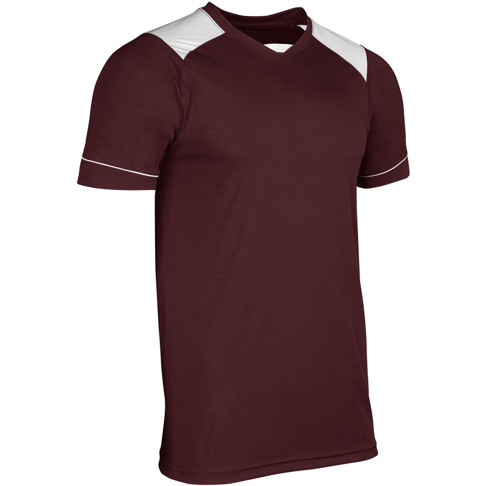 Attacker Jersey - Maroon White - Adult - Extra-Large