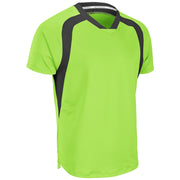 Hat Trick Jersey - Neon Green Navy - Adult - Large