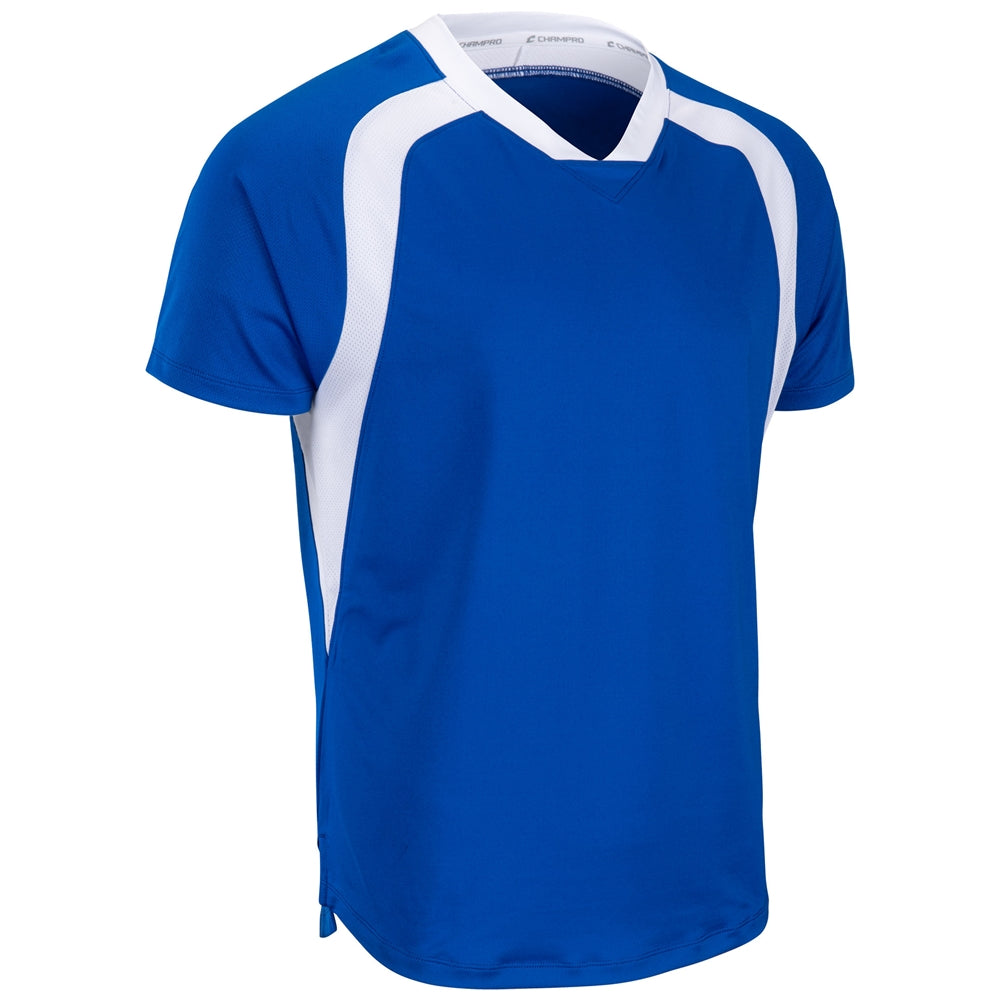 Hat Trick Jersey - Royal White - Adult - Small