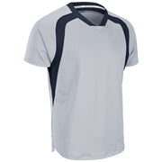 Hat Trick Jersey - Silver Navy - Adult - XXLarge