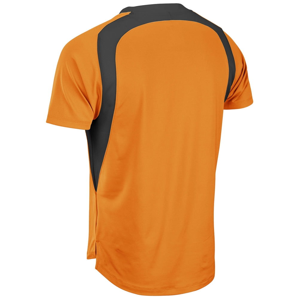 Hat Trick Jersey - Neon Orange Black - Youth - Extra-Small