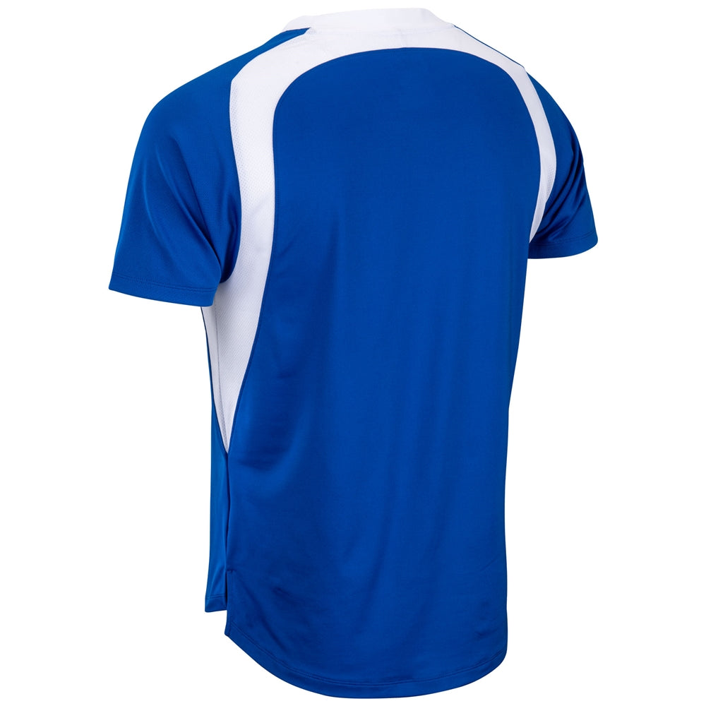 Hat Trick Jersey - Royal White - Adult - Medium