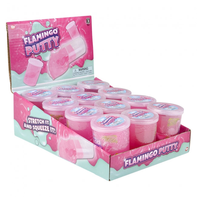 3 Flamingo Putty,Pack of 12