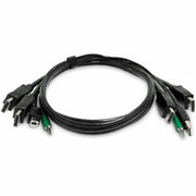 Dual Displayport Kvm Cable