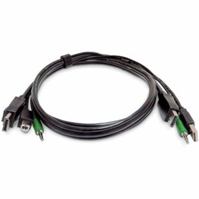Dual Displayport Kvm Cable