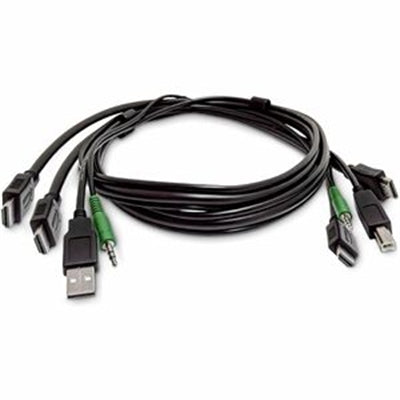 StarTech.com Adapterkabel - TAA-konform - HDMI, USB Typ a, 3,5 Mm Audioanschluss Männlich Zu HDMI, USB Type B, 3,5 Mm Audioanschluss Männlich