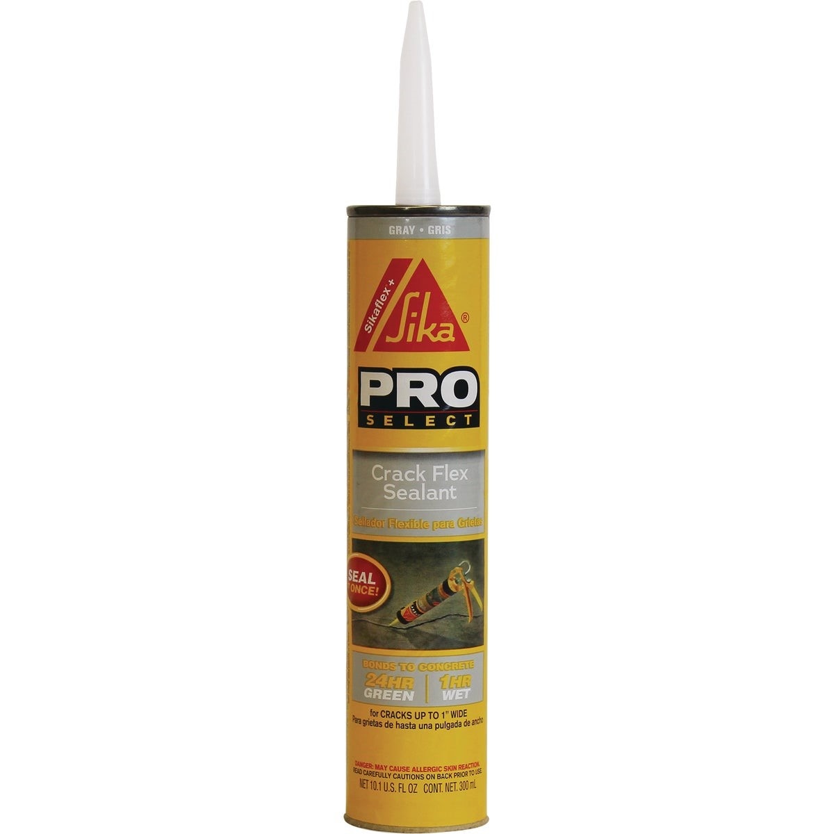 Sikaflex + Sika 10.1 Oz. Gray Polyurethane Concrete Sealant