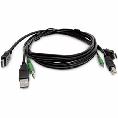 StarTech.com Adapterkabel - TAA-konform - HDMI, USB Typ a, 3,5 Mm Audioanschluss Männlich Zu HDMI, USB Type B, 3,5 Mm Audioanschluss Männlich