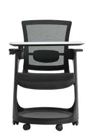 Eduskate Ergonomic Swivel Armchair - Black