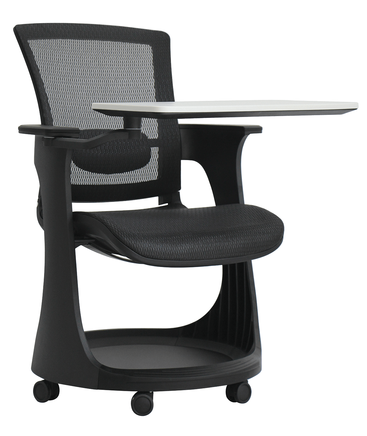 Eduskate Ergonomic Swivel Armchair - Black