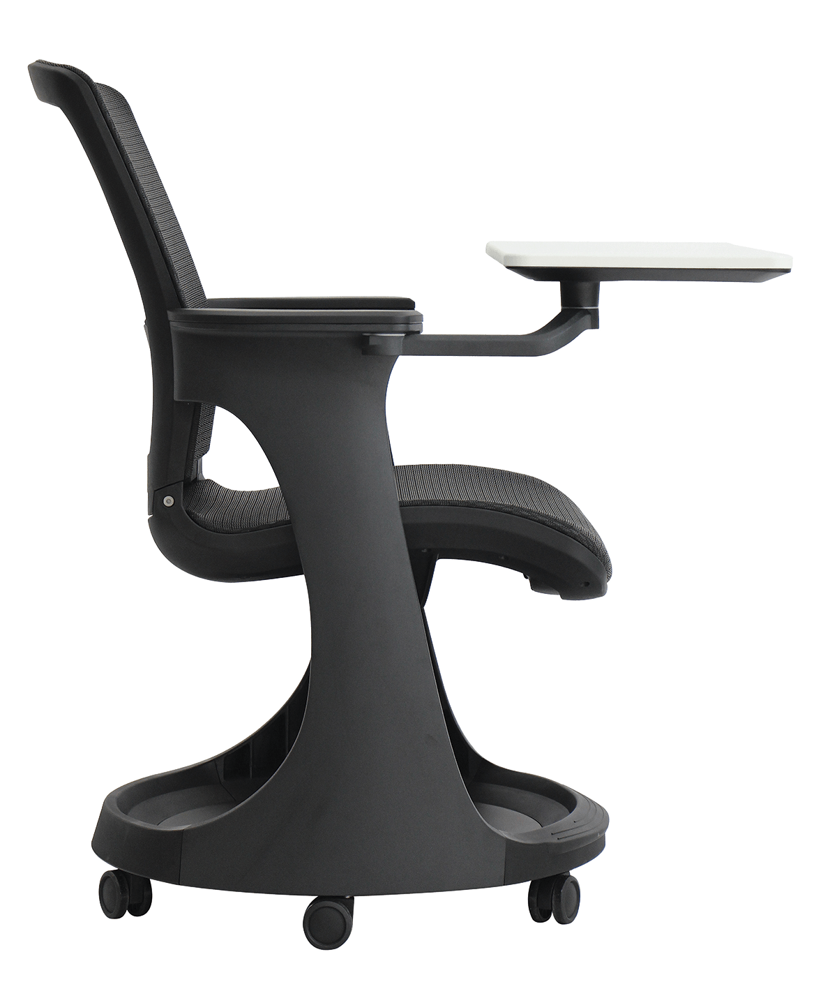 Eduskate Ergonomic Swivel Armchair - Black