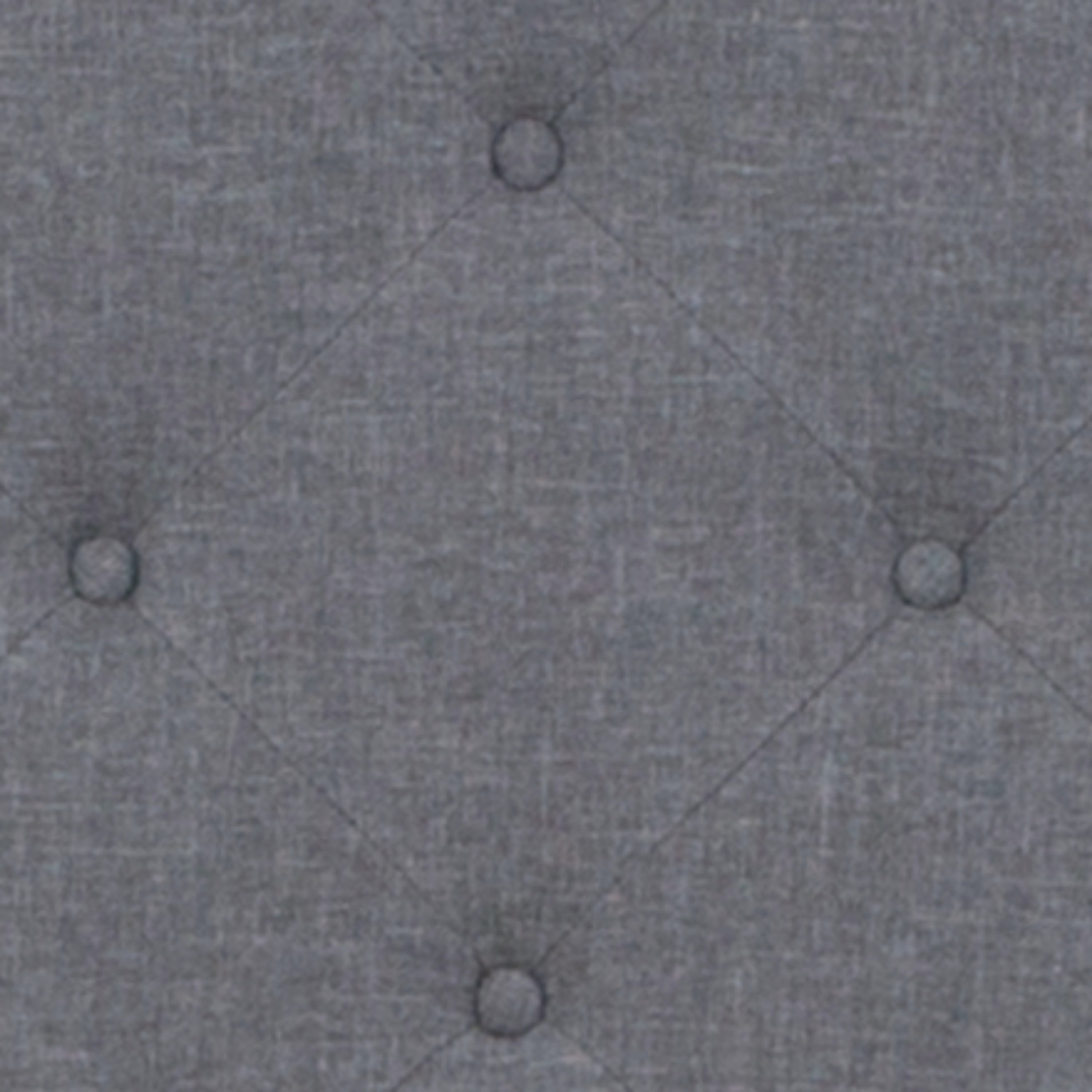Brighton Twin Size Tufted Upholstered Platform Bed in Light Gray Fabric with Pocket Spring Mattress