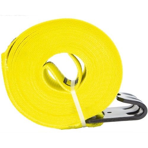 S-Line Winch Straps with flat hook 4" x 30' 5,400 lbs 10 per Case #1 Seller