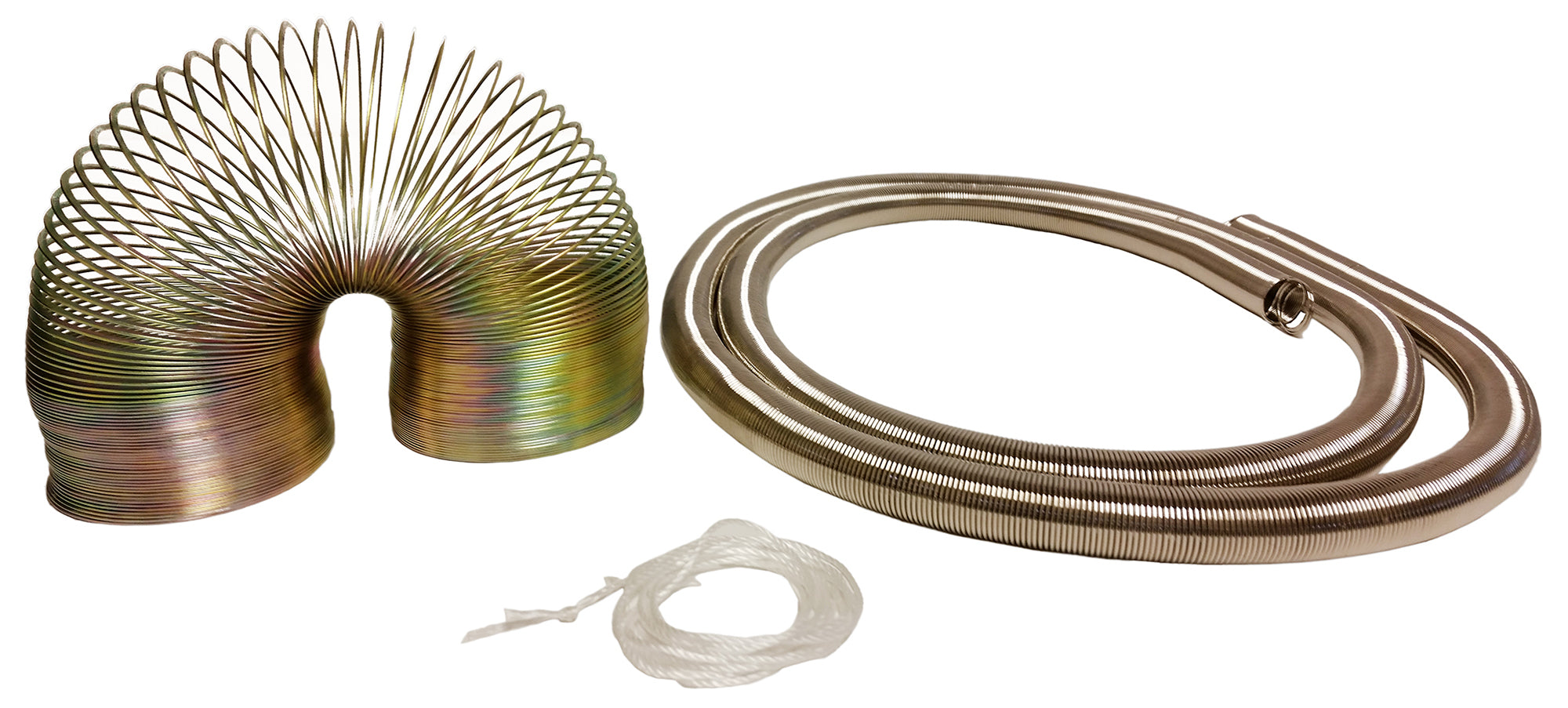 Wave Form Helix Slinky Kit with 7.5cm Slinky and a 2cm x 180cm coil and string.