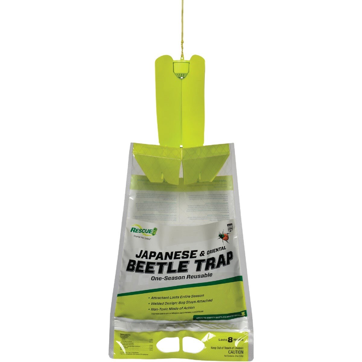 Rescue Reusable Outdoor Oriental & Japanese Beetle Trap